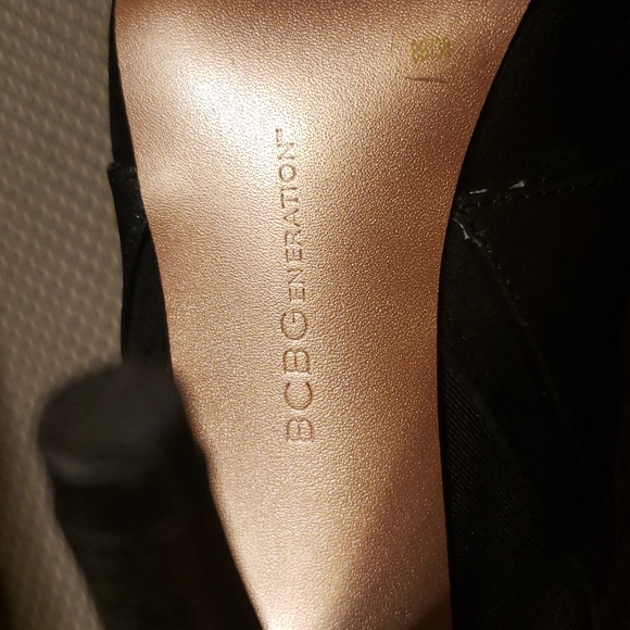 BCBGeneration Black Heeled Boots - Picture 9 of 9